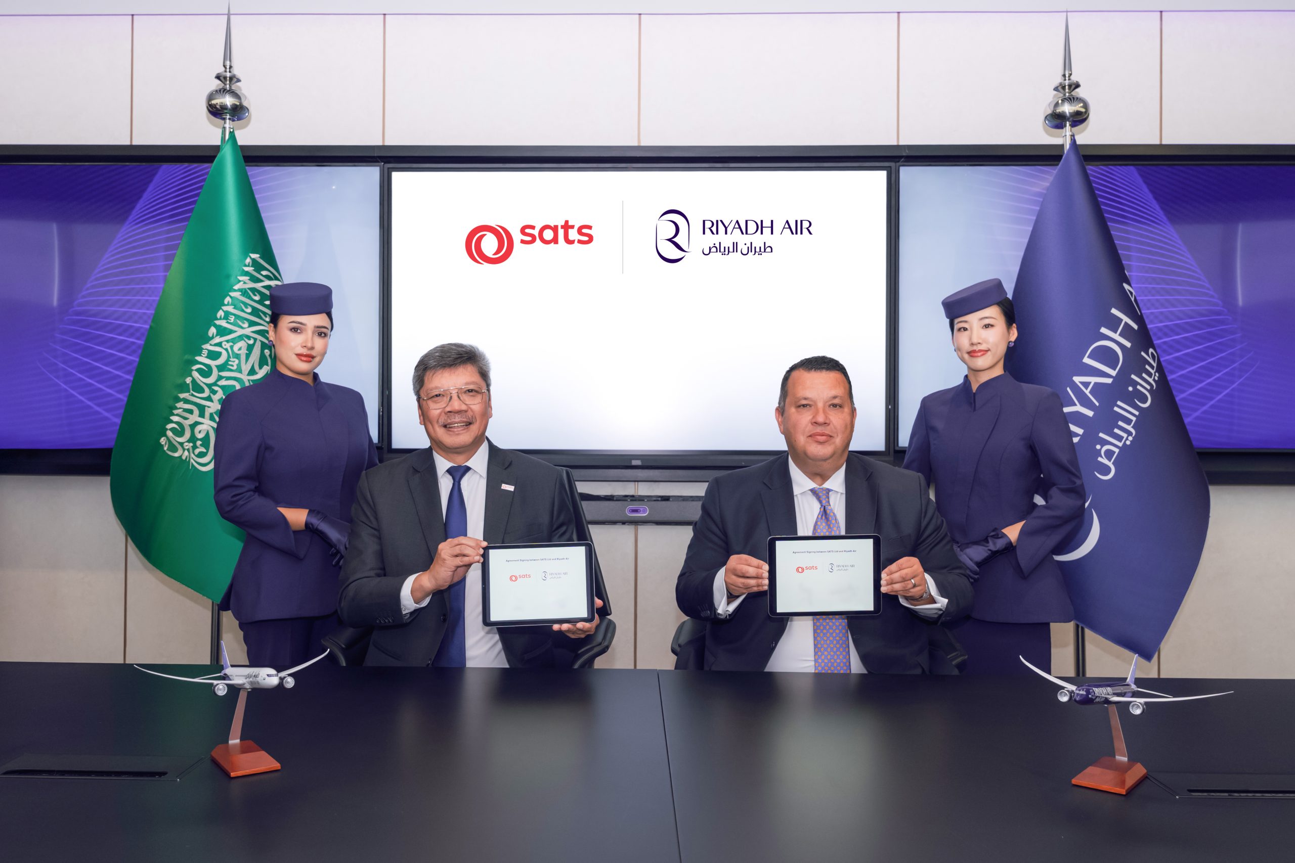 Singapore’s SATS signs cargo deal with Riyadh Air