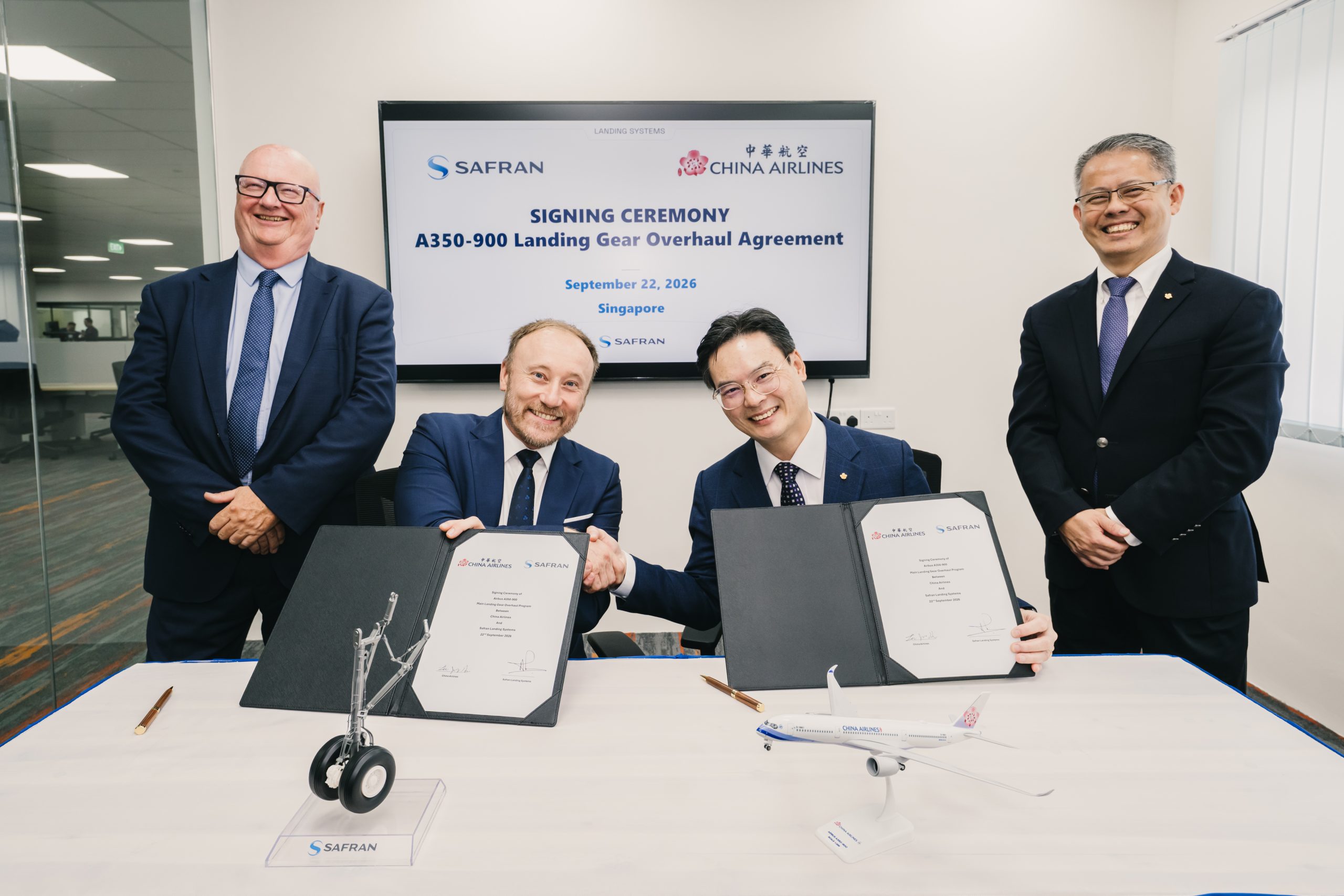 China Airlines taps Safran for Airbus A350-900 landing gear overhaul