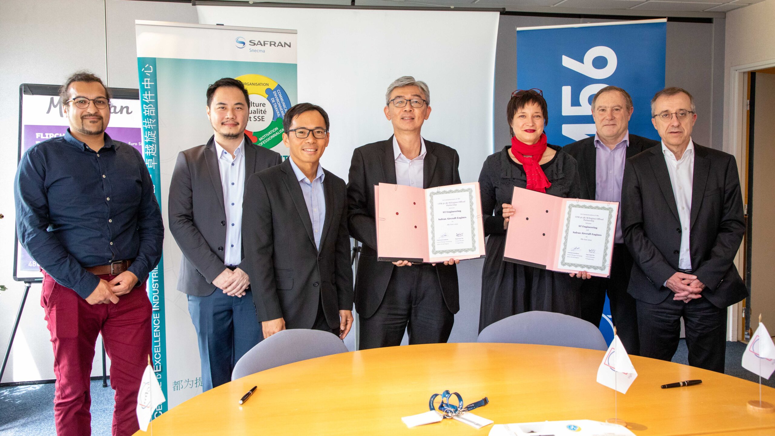 ST Engineering, Safran Aircraft Engines sign deal for aircraft engine maintenance offload
