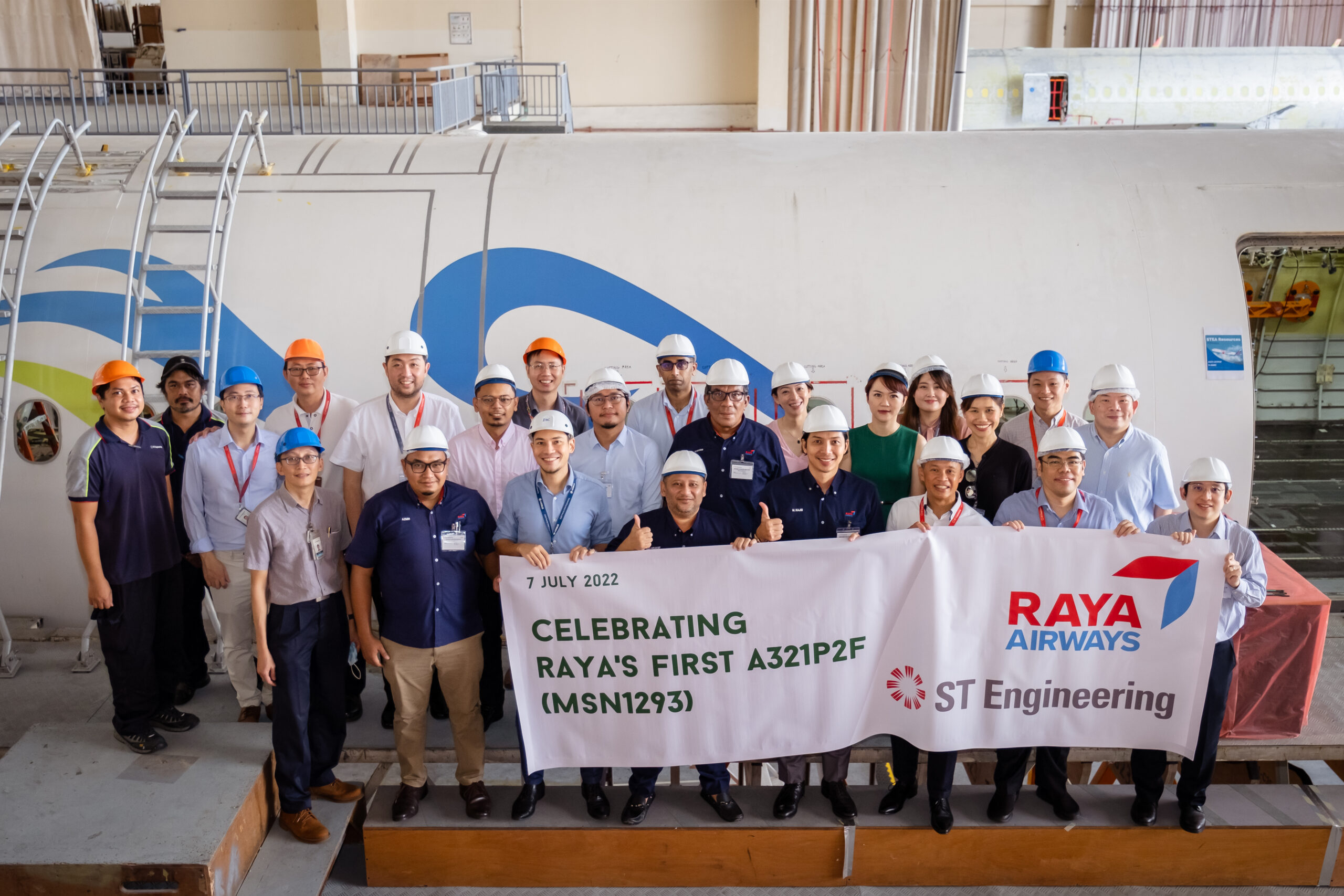 ST Engineering to lease P2F freighters to Raya Airways