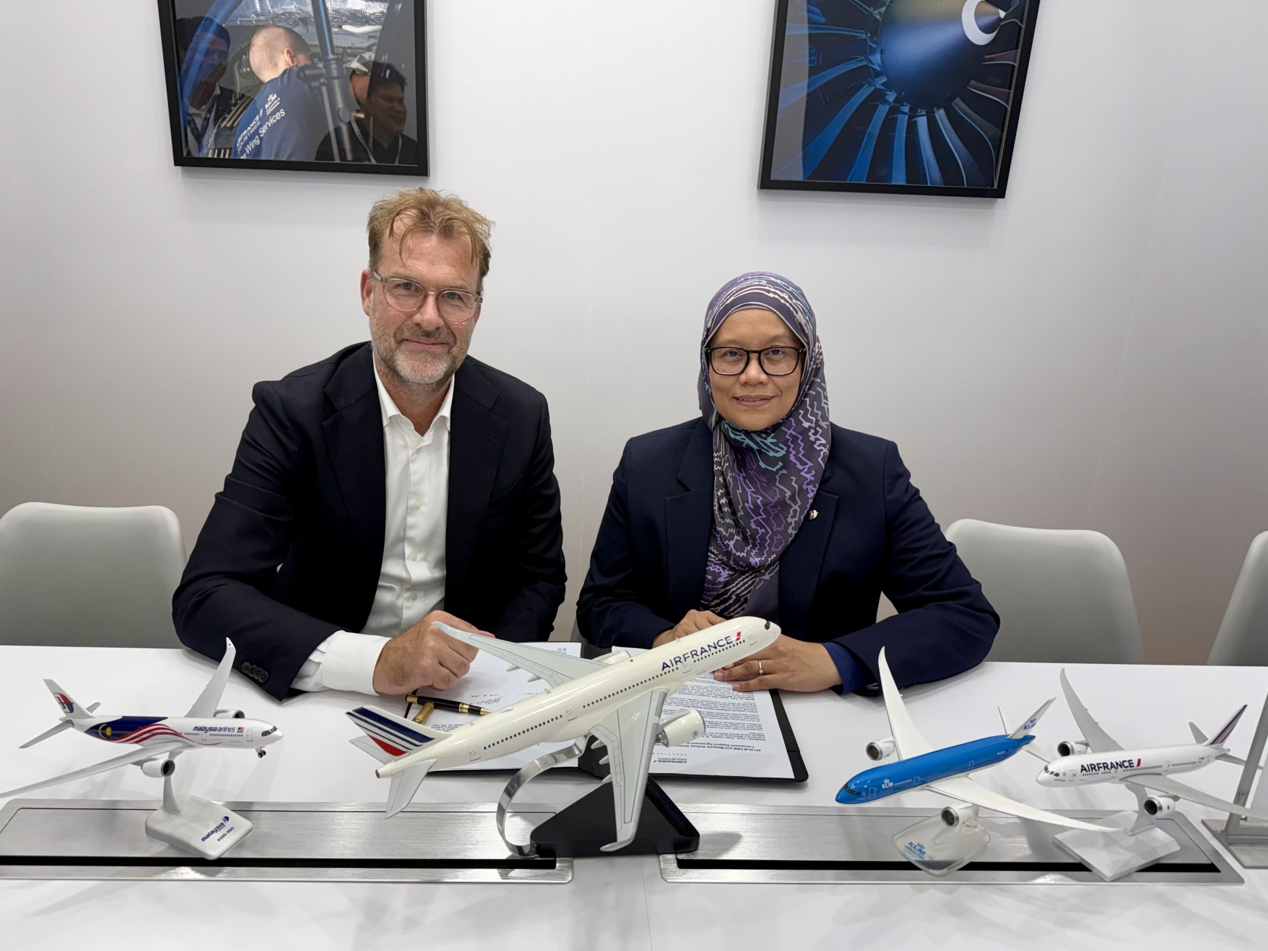 AFI KLM E&M and Malaysia Airlines sign component support agreement