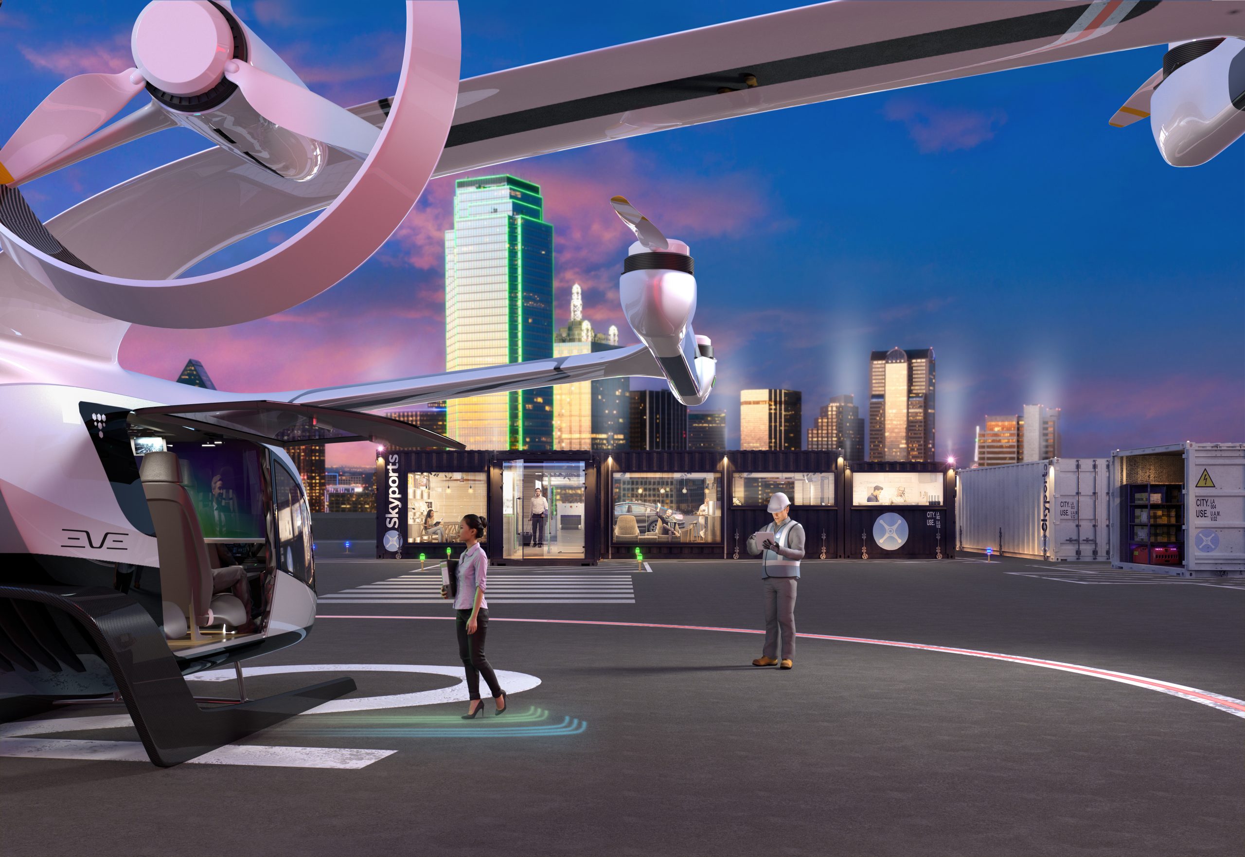 Embraer’s Eve, Skyports collaborate on UAM in Asia and Americas