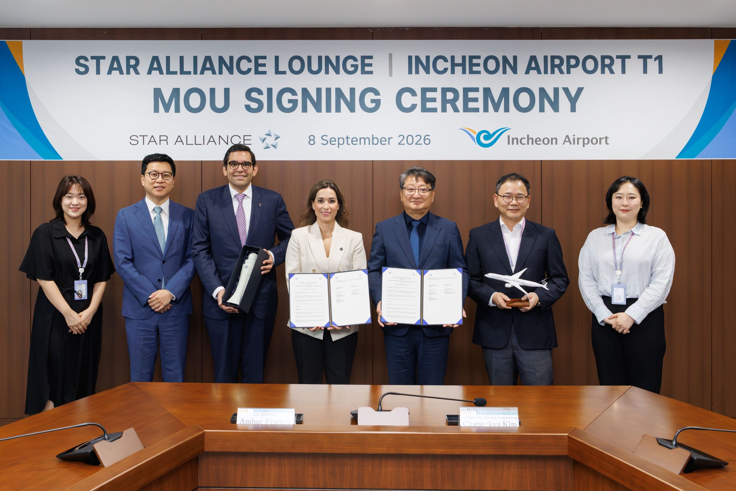 Star Alliance, Incheon International Airport sign lounge cooperation deal