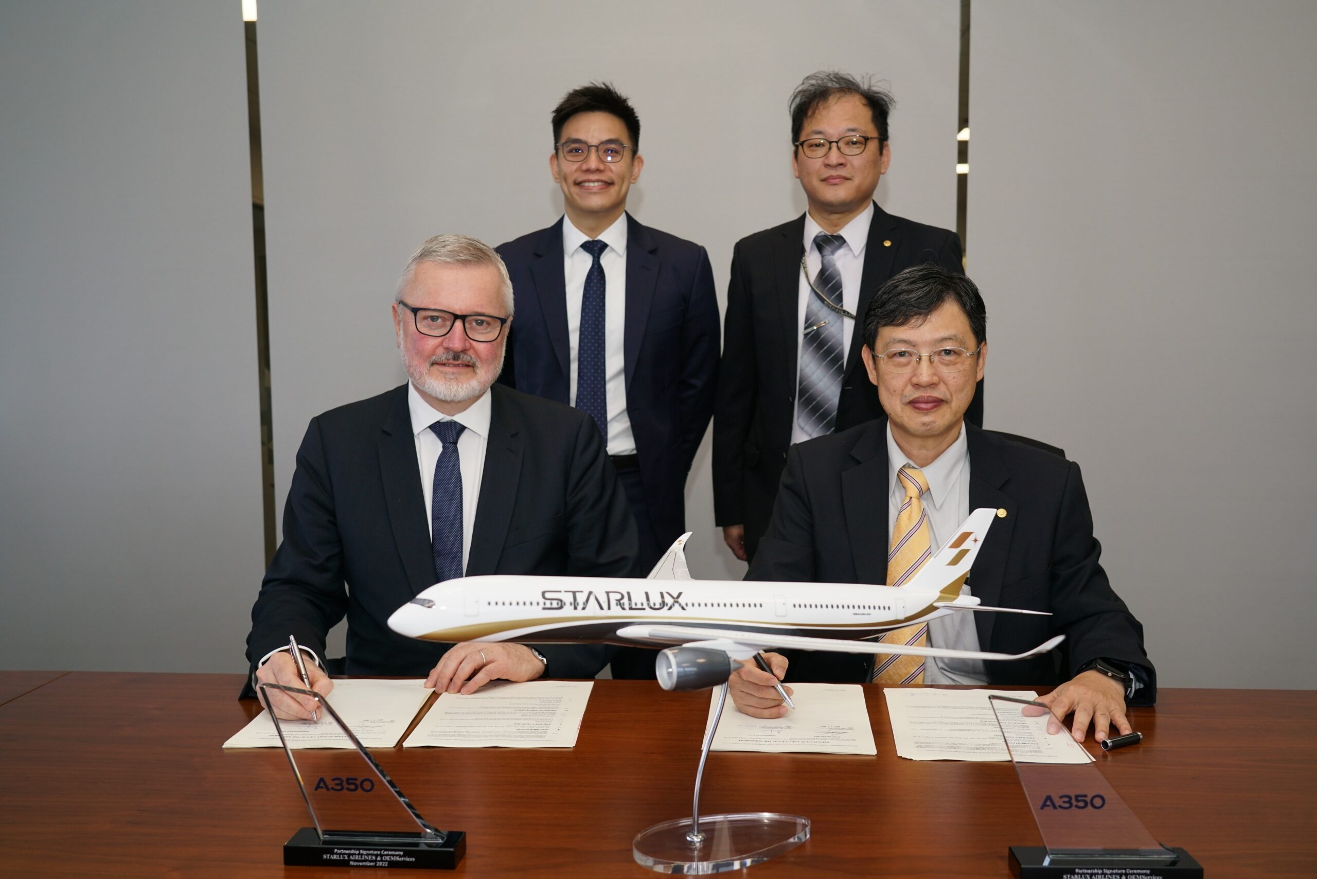 OEMServices, Taiwan’s STARLUX Airlines sign component support deal for airline’s A350 fleet