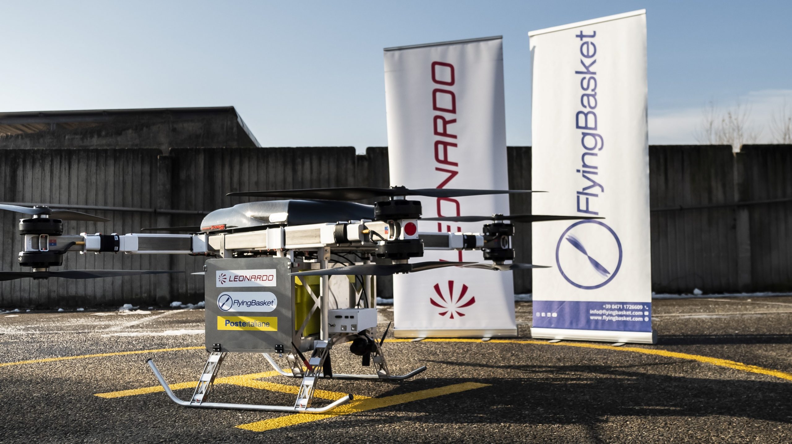 Leonardo cargo drones undergo logistics trials programme focusing on “middle mile” routes
