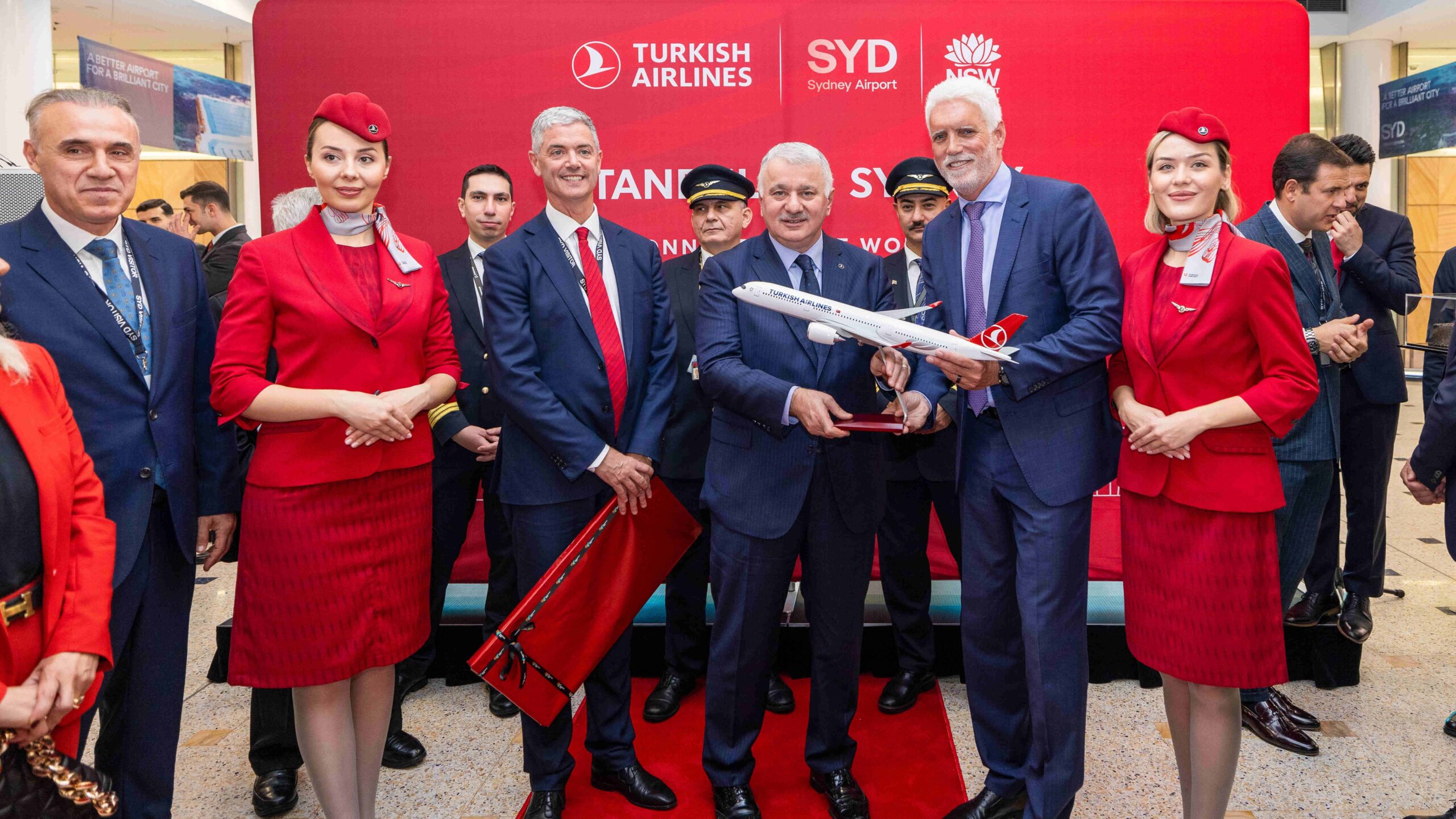 Turkish Airlines debuts in Sydney