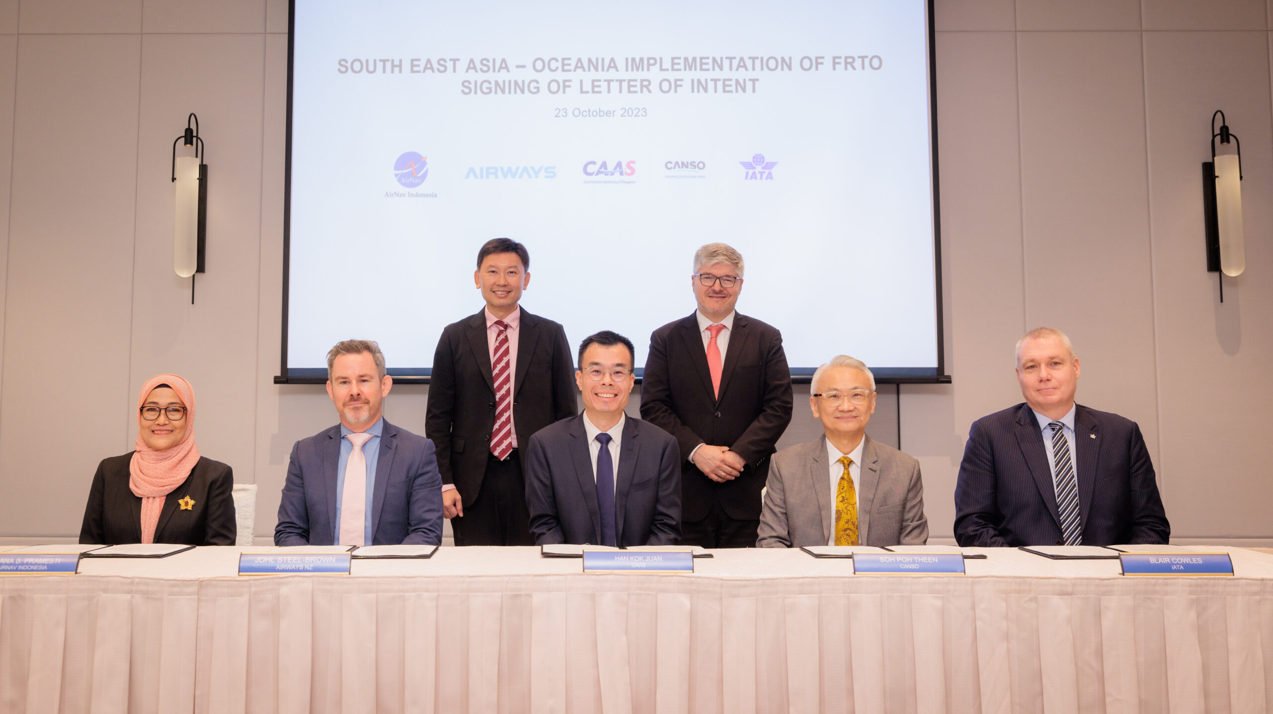APAC ANSPs sign agreements to improve ATM