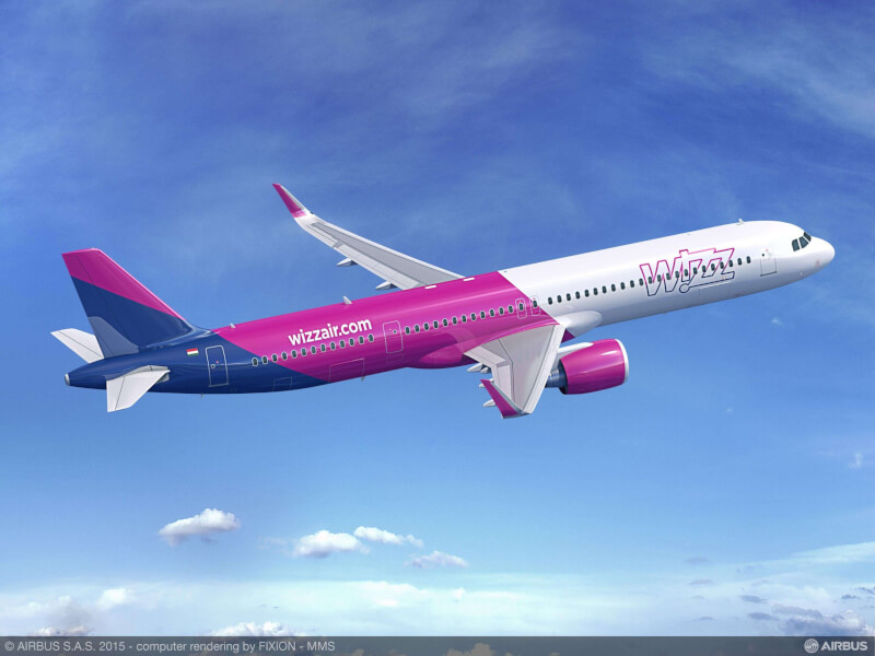 Wizz Air orders a further 75 A321neo family aircraft