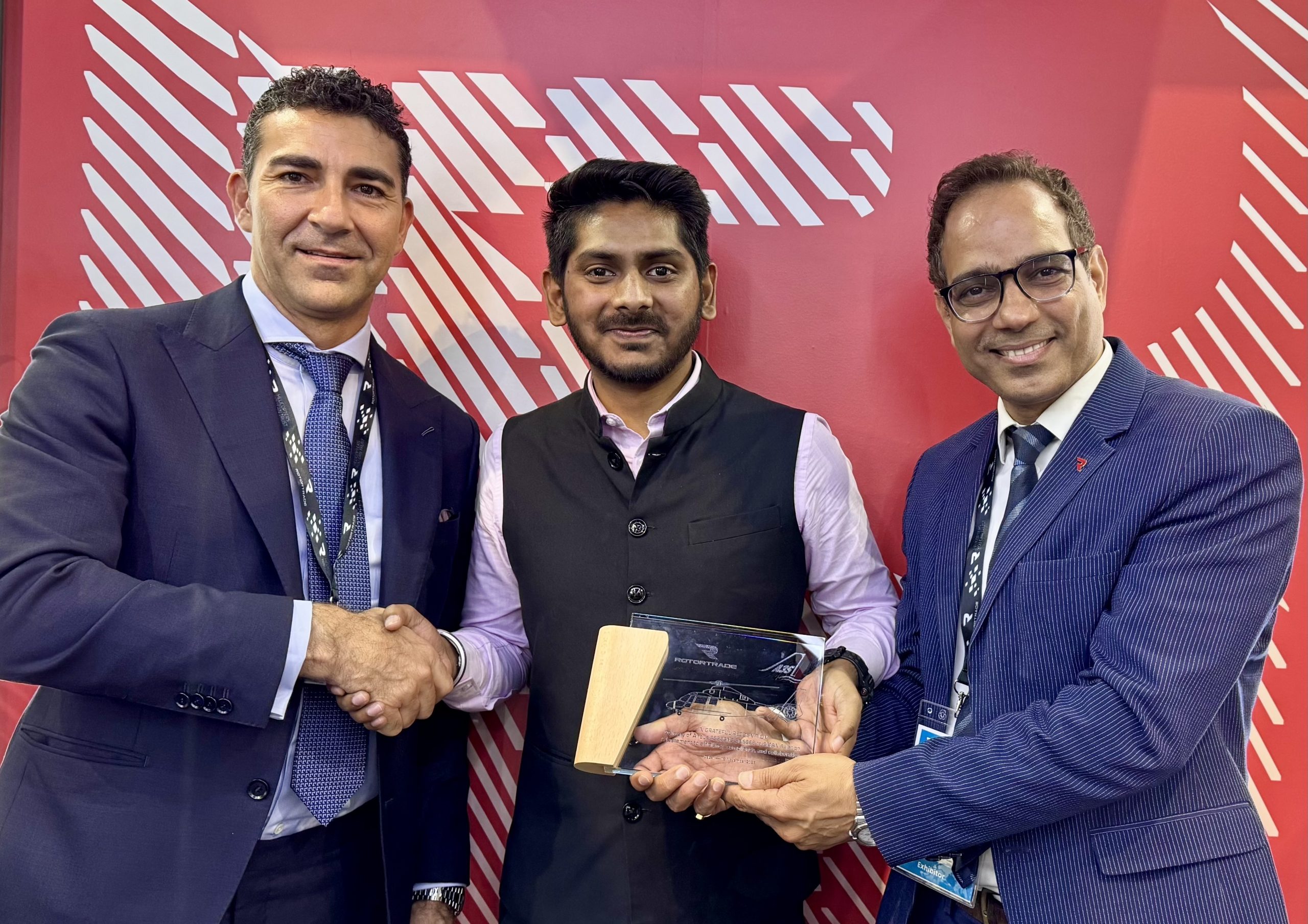 Rotortrade delivers AS365 N3 to India