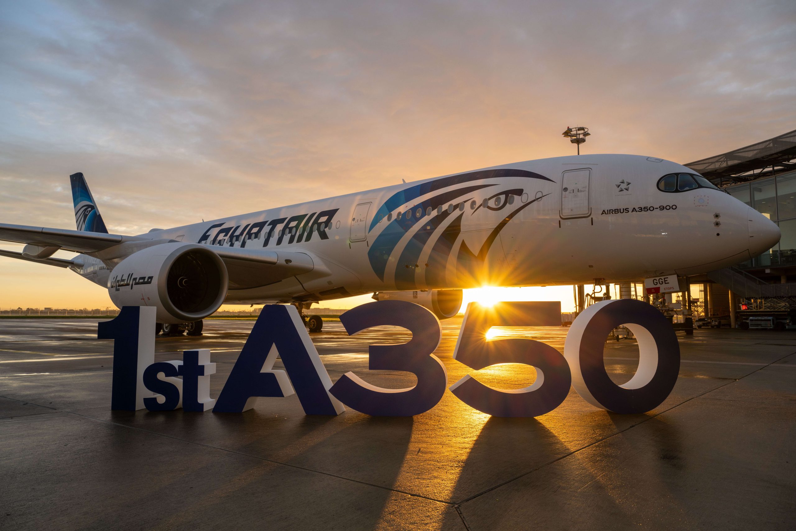 EGYPTAIR inducts first of 16 A350-900s