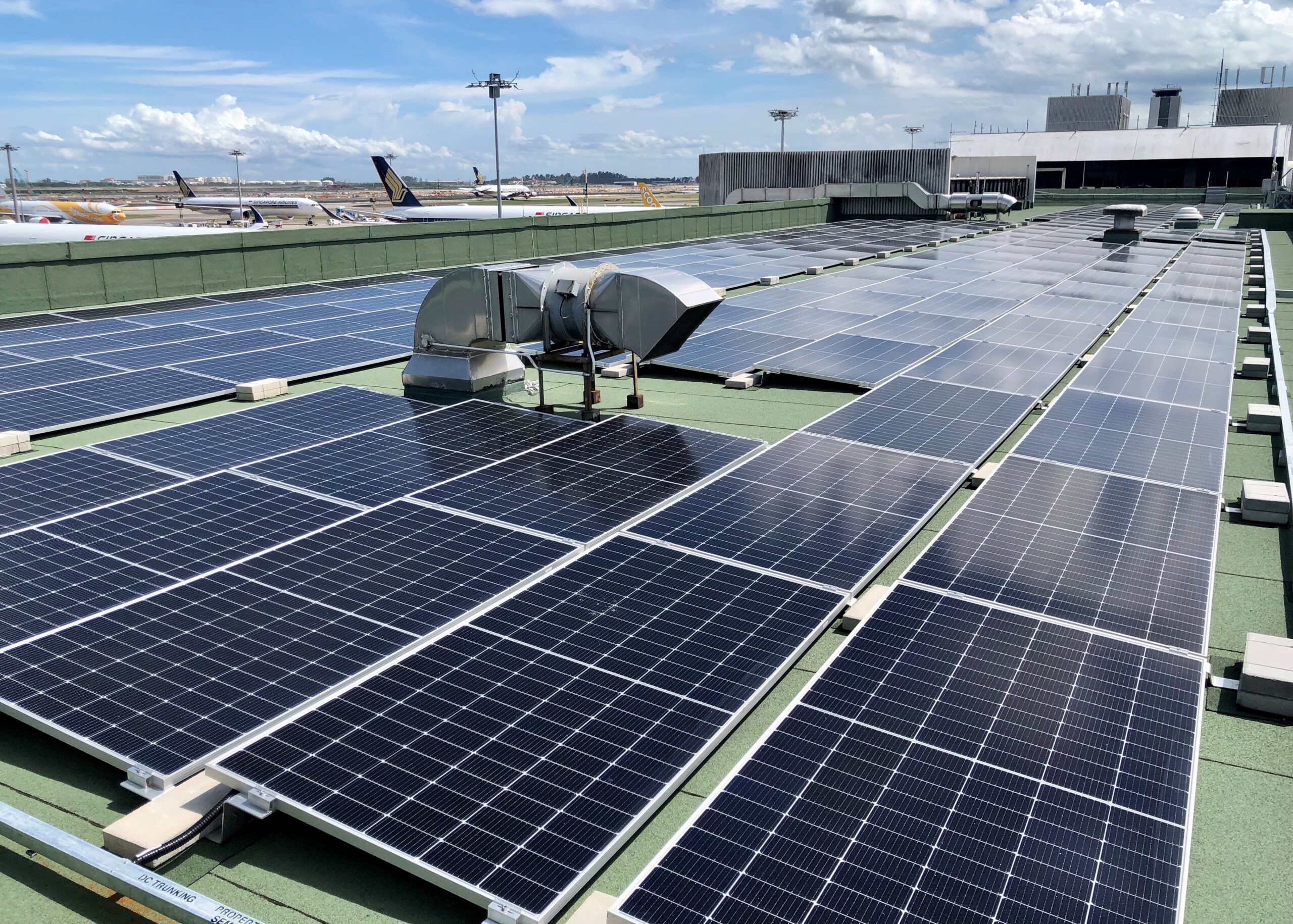 Dnata invests in solar energy at Changi Airport