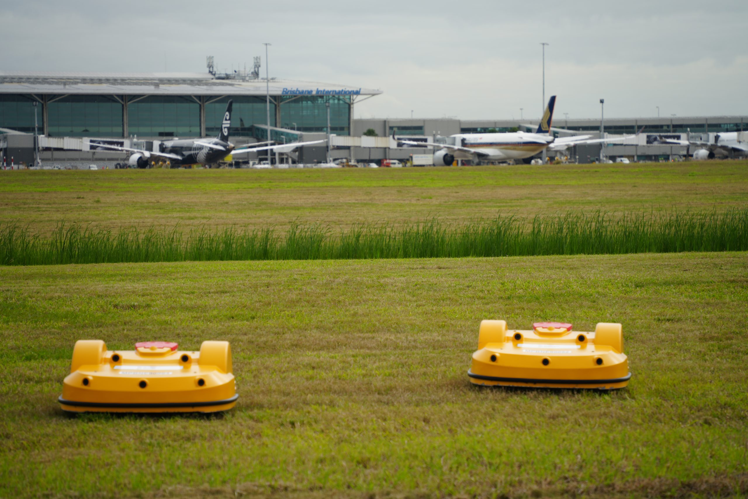 Brisbane Airport rolls out autonomous mowers for airside work