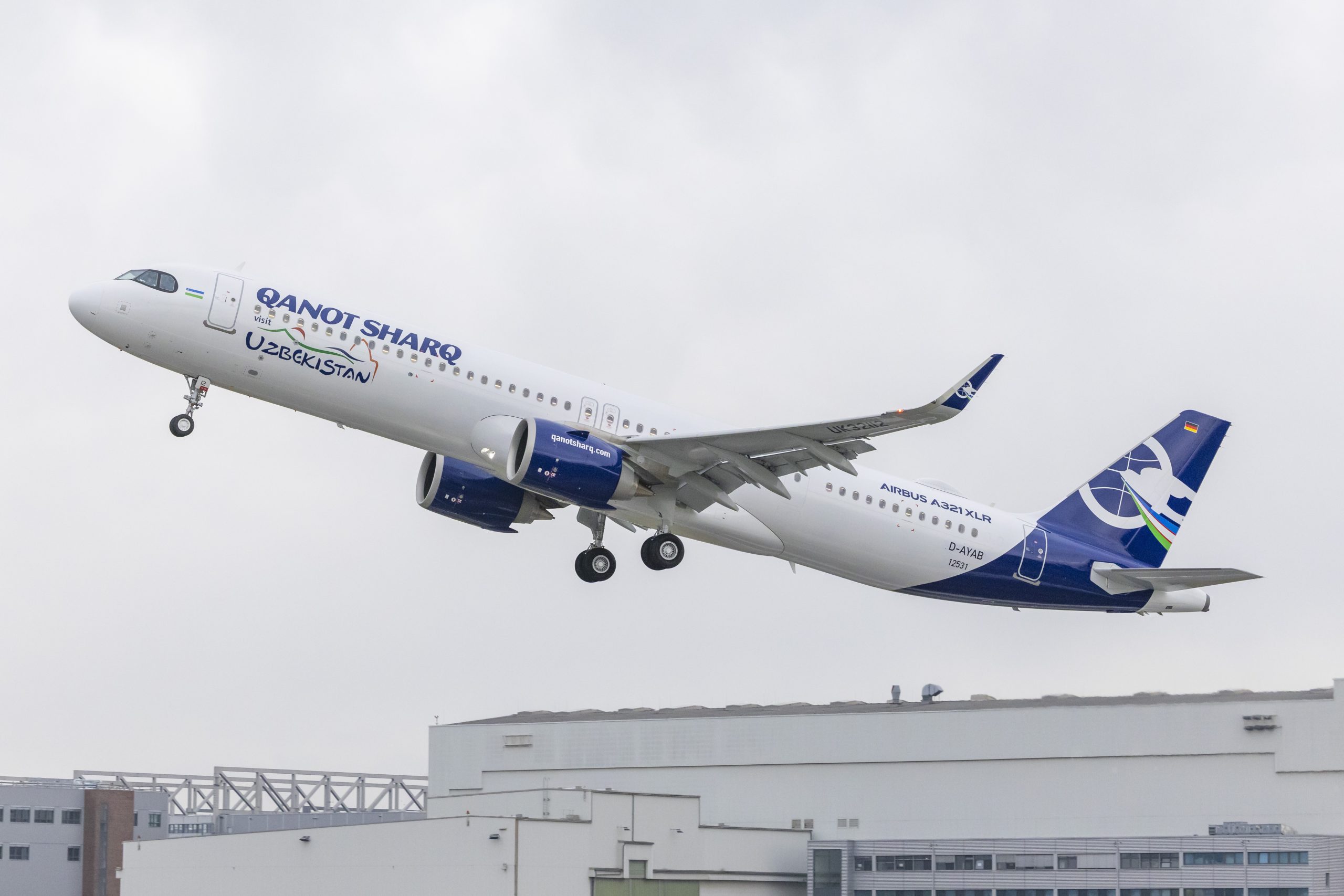 Qanot Sharq takes delivery of A321XLR
