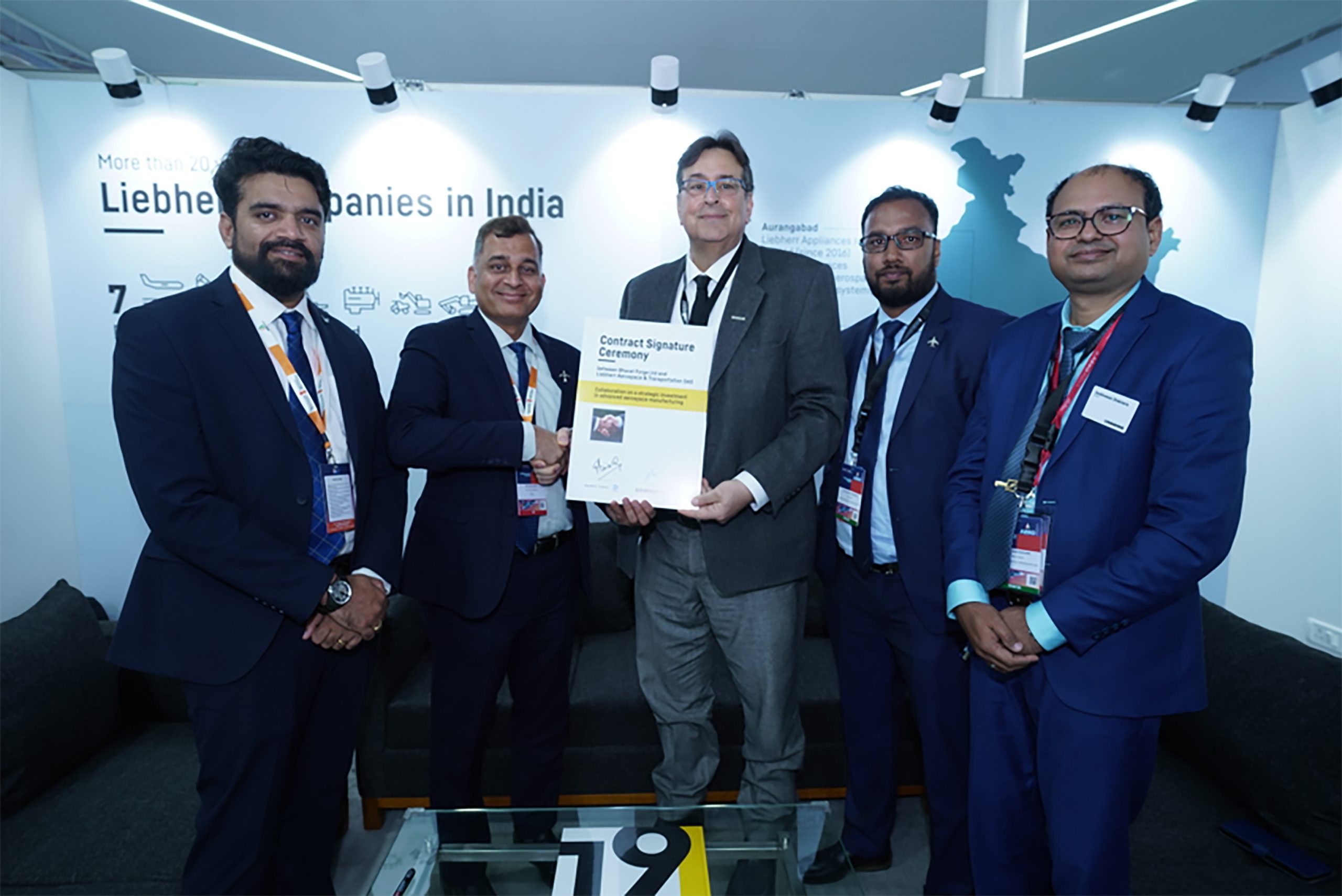 Bharat Forge, Liebherr partner on aerospace manufacturing
