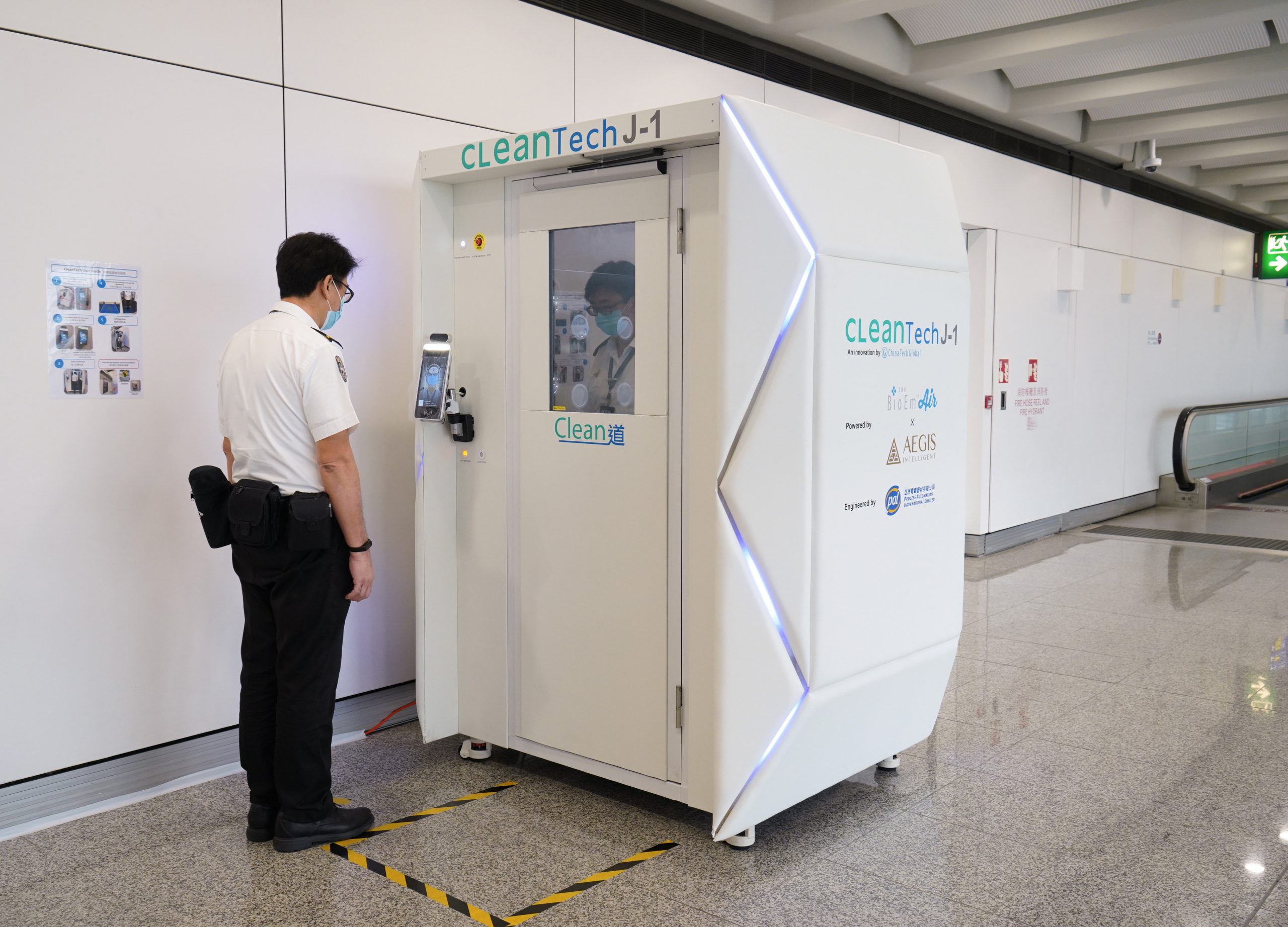 COVID-19: Hong Kong’s airport takes a page from Superman