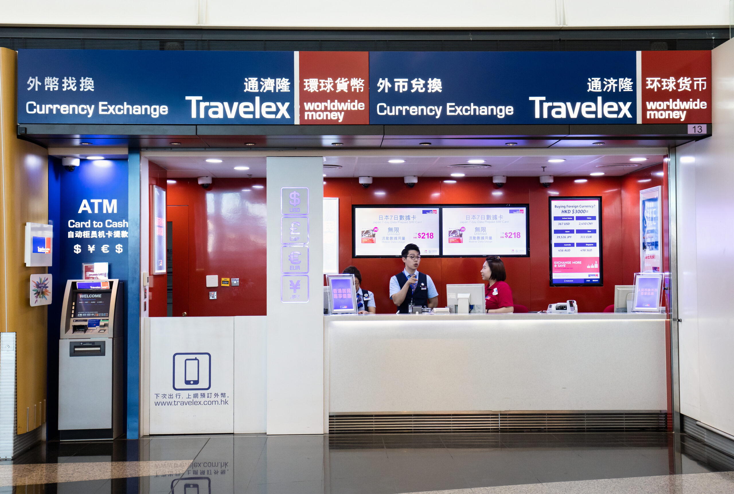 Travelex adds staff across the globe