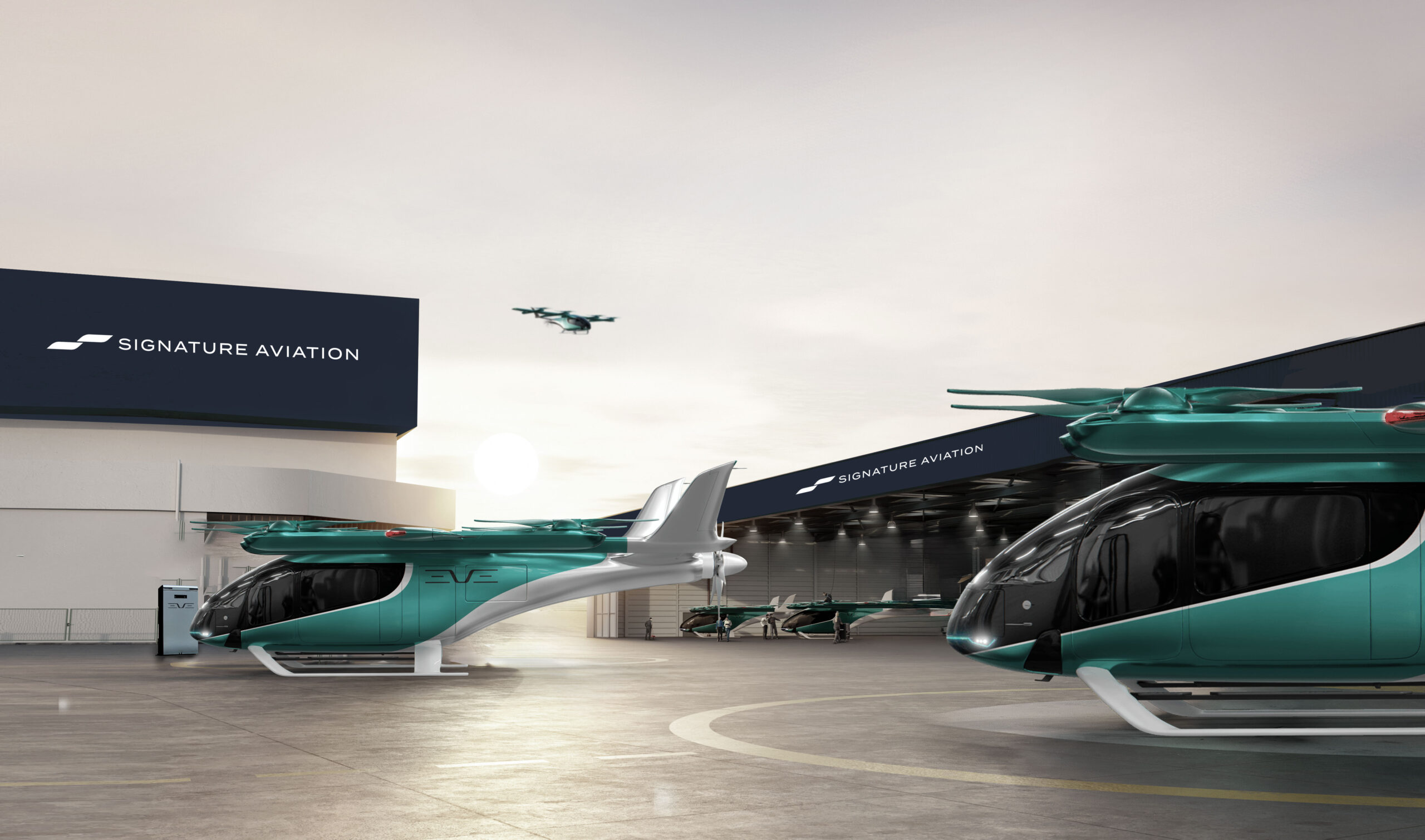 Eve and Signature Aviation sign AAM deal